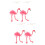 4 . Flauschige String Tiermarionette Flamingo 9
