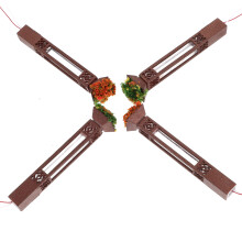4 Tafellampen Miniatuur Straatlantaarn Verkeerslicht