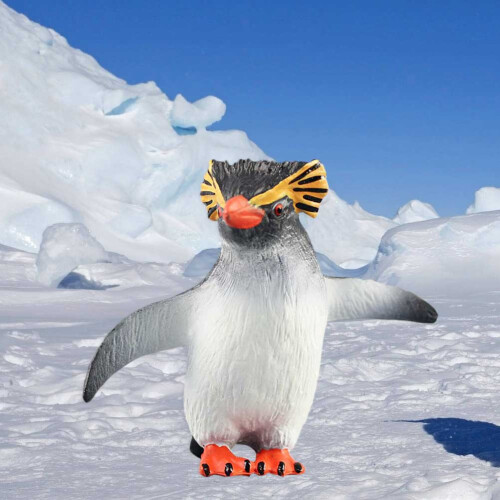 High Simulation Pinguin Tiermodell Für Kinder 2