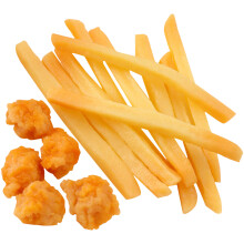 15 Teile Simulierte Frites Hähnchen Nuggets Essen Modell