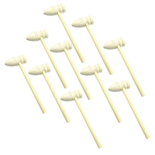 De 24 Martillos Pequeños De Madera Para Niños 2