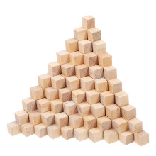 400 Holzwürfel Zum Basteln, Bauen Und Lernen