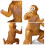 Solid Static Kognitive Bildungsmodelle Für Kinder 10