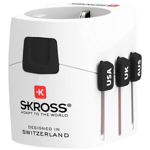 Skross 1103165 Reisadapter Pro Light Wereld