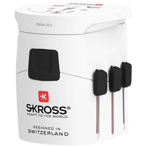 Skross 1103165 Reisadapter Pro Light Wereld 2