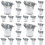 24 Mini Eimer, Garten Eimer, Modell Fass Deko 7