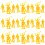 150 Pièces Figurines Miniatures Ouvriers Pour Construction Et Décoration 2