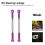 6 Pièces De Traction Réglable 88mm Pour Attache Rapide RC Violet 7