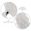 Peluca Ajustable Reutilizable Blanca Para Juez Abogado Cosplay 7