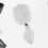 Peluca Ajustable Reutilizable Blanca Para Juez Abogado Cosplay 5