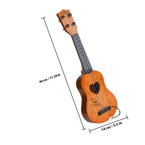 Plastique Simulation Ukulélé Jouet Éducatif Musical Enfant 1