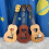 Plastique Simulation Ukulélé Jouet Éducatif Musical Enfant 6