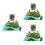 390 Pcs Military Model Set Sand Table Simulation Toy Soldiers 6