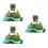 390 Pcs Military Model Set Sand Table Simulation Toy Soldiers 4