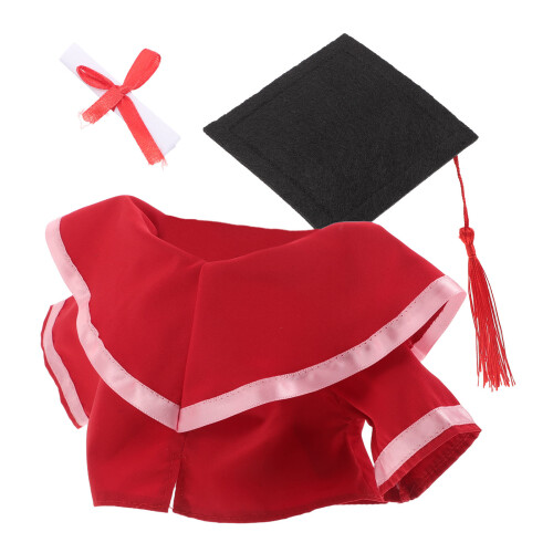 4 Conjuntos De Roupa De Para Urso De Pelúcia Com Acessórios 2