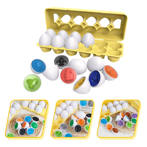 12 Pièces Jouets Œuf De Pâques À Assembler Éducatif Enfant 2