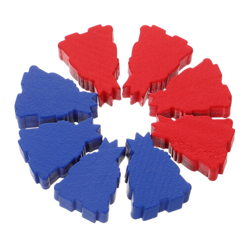 8 Pièces D'échecs En Bois, Accessoires De Jeu De Société