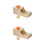 2Pcs Brinquedo Moedas Habilidades E Intelectuais 9