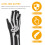 1 Paire De De Squelette Longs Doigts Pour Halloween 7
