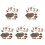 5 Sets Mini Primitive Men Models For Scene Layout 4