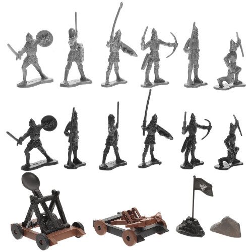 3Sets Military Equipment Model Decor Plaything 2