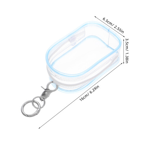 4 Piezas Bolsa Transparente Para Exhibición Mini 1
