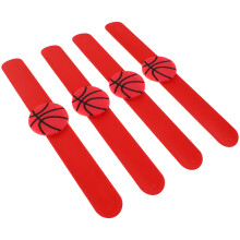 4 Pièces Bracelets Claquants En Silicone Pour Enfants