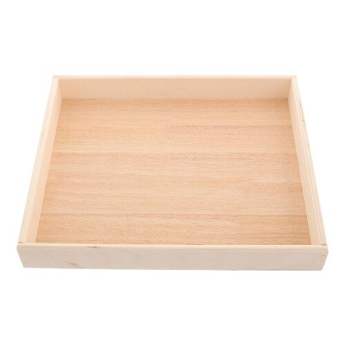 2Pcs Mini Square Sandbox For Kids Sand Play Tray And Storage Container