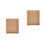 2Pcs Mini Square Sandbox For Kids Sand Play Tray And Storage Container 5
