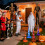 5Pcs Inflatable Witch Hat Ring Toss Game With Rings And Air Pump 4