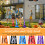 5Pcs Inflatable Witch Hat Ring Toss Game With Rings And Air Pump 6