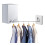 Wall Mounted Double Line Clothesline, Waterproof Rustproof Construction For Reliable Outdoor Indoor Use 3