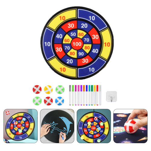 Ensemble De Flechettes Jouet Jeu De Collante Enfant Tir 2