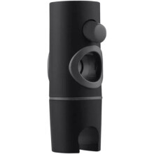 Clemă pentru cap de duș din oțel inoxidabil, înălțime reglabilă pe bara glisantă de 22-25 mm, rotire la 360 de grade pentru confort