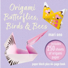 Origami Butterflies Birds amp Bees by Mari Ono Paperback Book