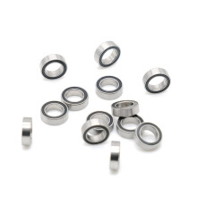 Bearing 5x8x2.5 Mm Miniature Ball Bearing Blue Rubber Sealed 10 Pcs