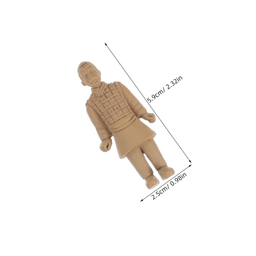 5 Ensembles De En Terre Cuite, Modèles Miniatures 2