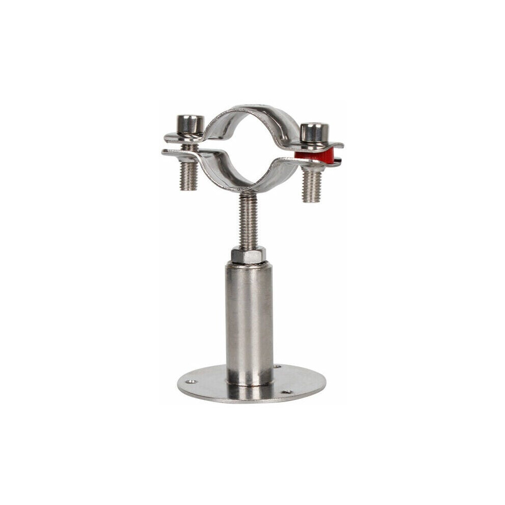 Adjustable Stainless Steel Bracket For Pipe Support, Wall Mount Ceiling Mount Standoff System, Easy Installation Anti Abrasion Pad, Durable Rust Resis 9060116626304