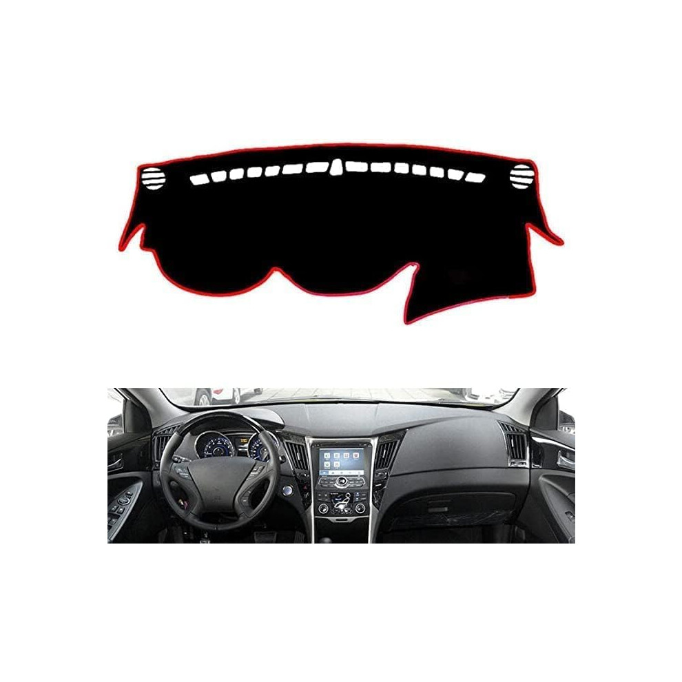 Dashboard Cover Dash Mat For Hyundai Sonata I45 20092014 Rhd Sun Protection Heat Reduction 9339159540367