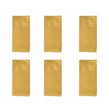 Sophisticated Wine Gift Bags Wine Storage-Gold Double branch