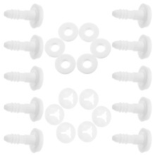 50 Sets Puppen-Gelenke 20 Mm Kunststoff Für Diy Stofftiere