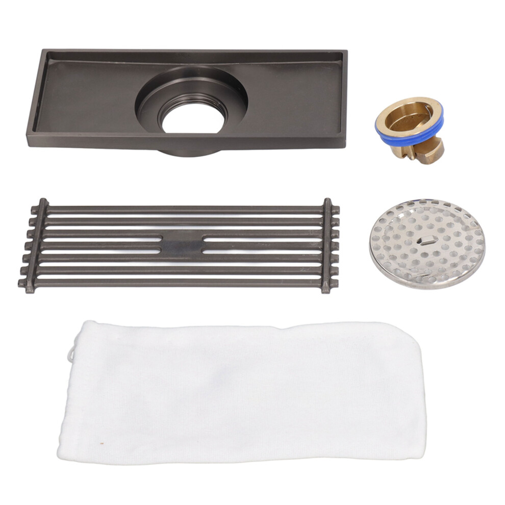 Efficient Filtration Floor Drain For Rectangular Copper Core, Gravity Spring Design Ensures Automatic Opening And Sealing, Ideal For Bathrooms, Kitche 9060116831920