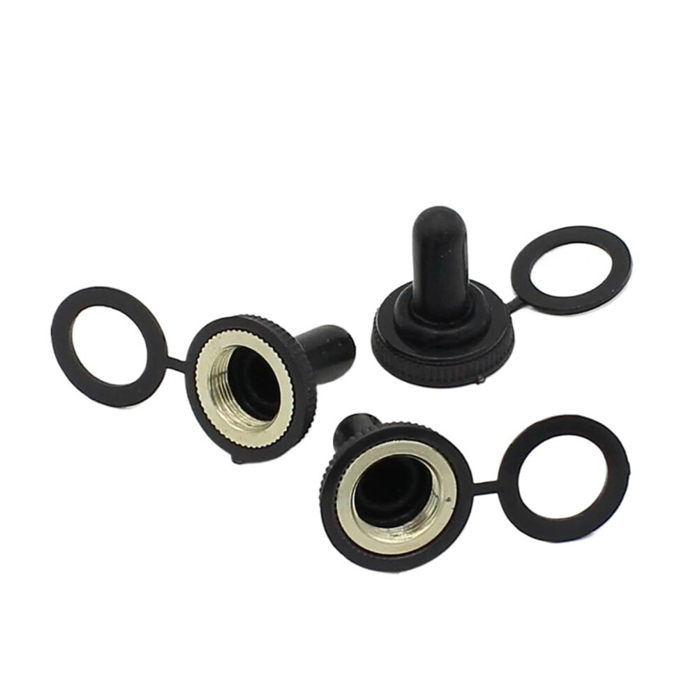 Toggle Switch Waterproof Cover 12Mm Stainless Steel 5Pack For Metal Toggle Switches 9323874280851