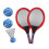 1 Kinder Tennisschläger Badmintonschläger Rot 1