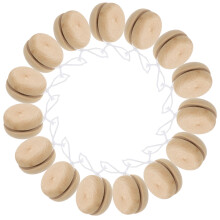 30 Stuks Handbeschilderde Yo-Yo Ballen Voor Kinderen Diy