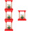 4Sets Kinder Stations Speelgoed DIY Model Train Platform Multi 9