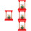 4Sets Kinder Stations Speelgoed DIY Model Train Platform Multi 8