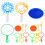 16 Stuks Blaasbellenbars Plastic Bellenmaker Voor Kinderen 1