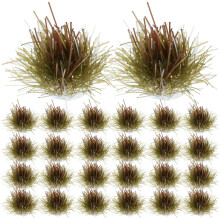1 Doos Miniature Grasbosjes Voor Modelspoor Landschap En Treinopstelling