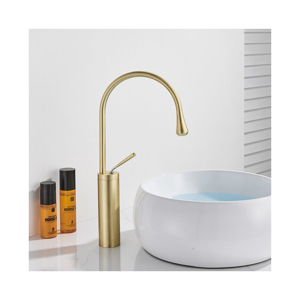 Luxurious Bathroom Sink Faucet, Solid Brass Constructed With Marble Accents Elevates Your Bathroom Vanity, Touchless Faucets Provide Convenient Hands- 9135470822775